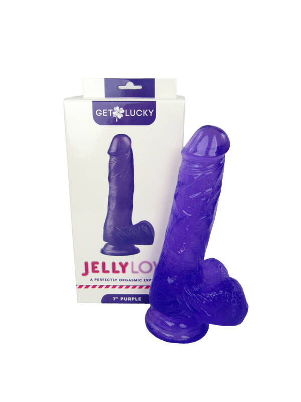7 Inch Jelly Dong Purple