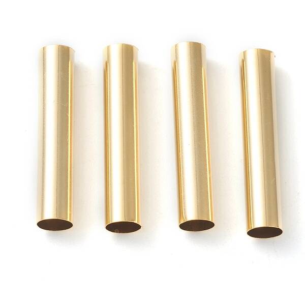 Brass Tube Beads