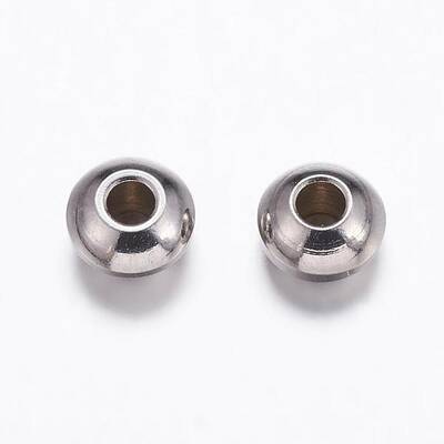 Tarnish Resistant 201 Stainless Steel Beads Spacers