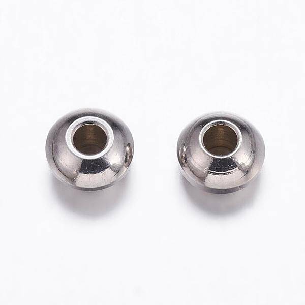 Tarnish Resistant 201 Stainless Steel Beads Spacers