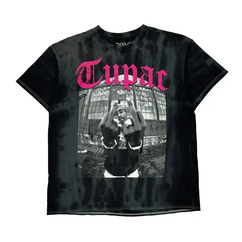 Tupac 2Pac Band T-Shirt - XL Black Cotton