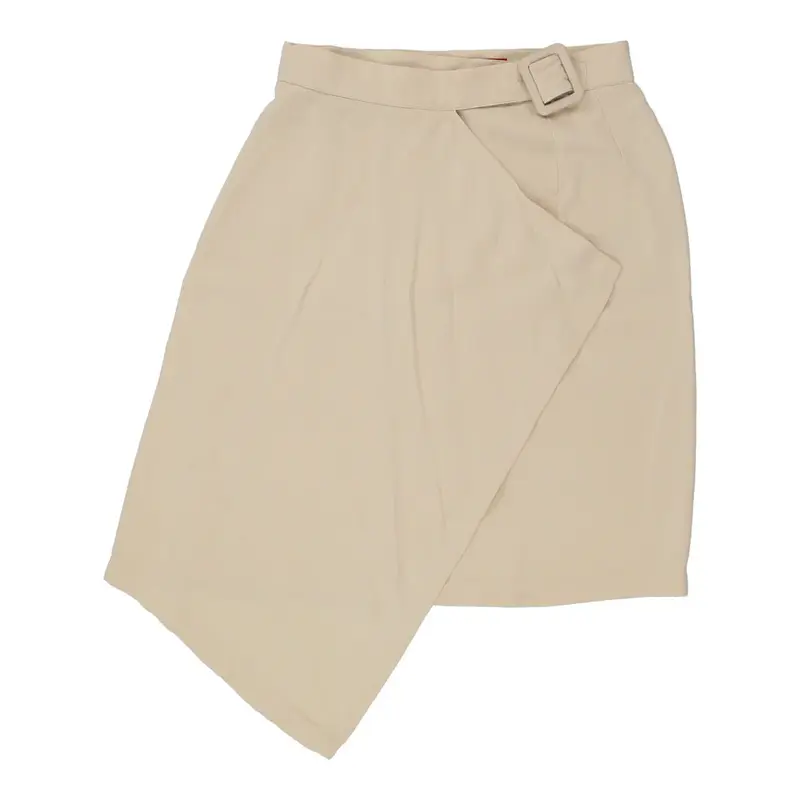 Kenzo Skirt - 27W UK 8 Cream Silk | Size: UK 8
