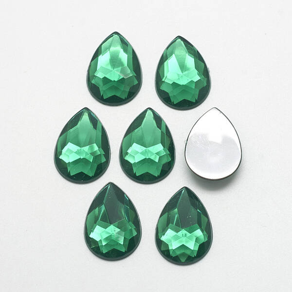 Acrylic Rhinestone Flat Back Cabochons