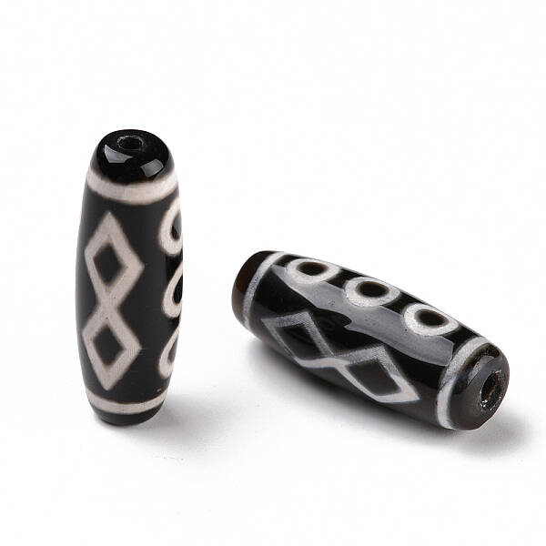 Tibetan Style dZi Beads