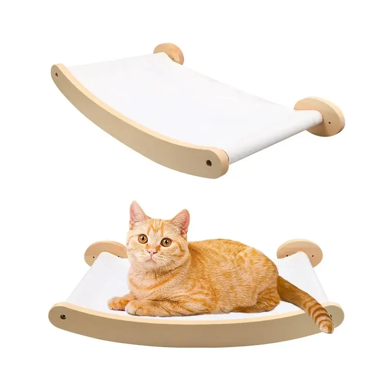 Cat Wall Mounted Cat Hammock, 1 Count Comfort Cat Wall Sleeping Bed, Cat Furniture for Indoor Use, Pet Supplies