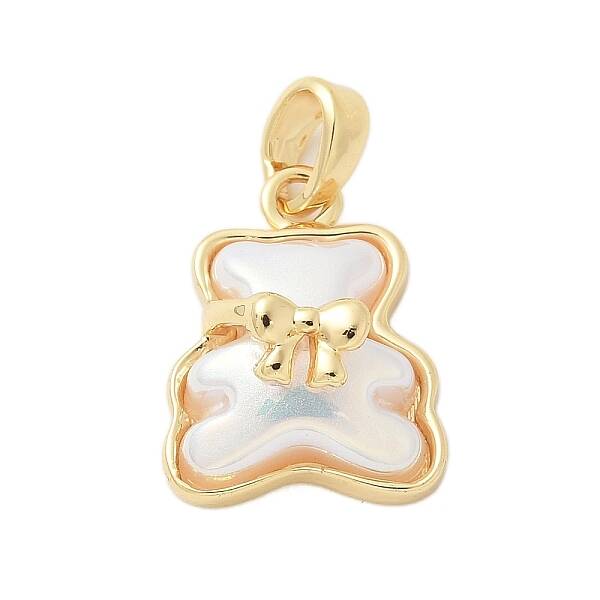 Brass Resin Pendants
