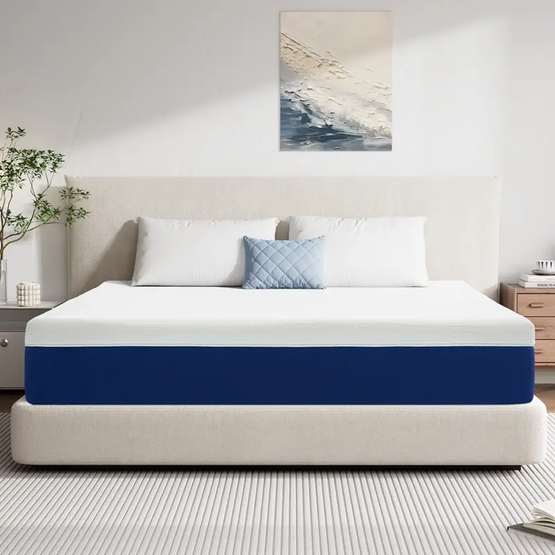 【Memory Foam Mattress】Queen szie Cooling mattress in a box,Medium Firm 10 inch&14 inch,Blend of support and softness with...
