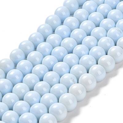 Painted Glass Bead Strands