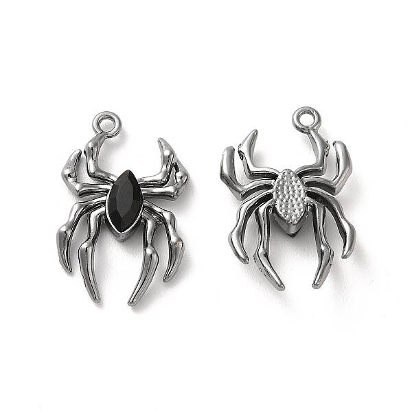 Glass Spider Pendant