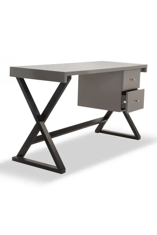 Taupe Wooden Desk | Liang & Eimil Manhattan