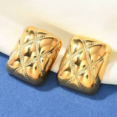 304 Stainless Steel Stud Earrings
