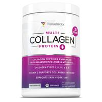 Multi Collagen Powder for Women and Men - Containing 5 types of Collagen with Hyaluronic Acid and Vitamin C Supplement Health...