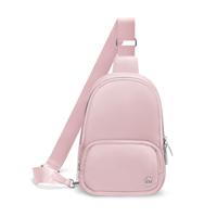 Mexs Crossbody Bag for Women & Men, 4L Lightweight Sling Backpack with Adjustable Strap，Sling Purse Chest Bag for Travel/Gy...