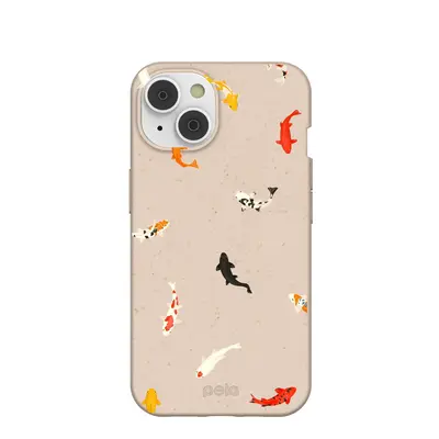 Seashell Lil Koi iPhone 14/16e Case