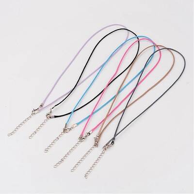 Korean Waxed Polyester Cord Necklace Making