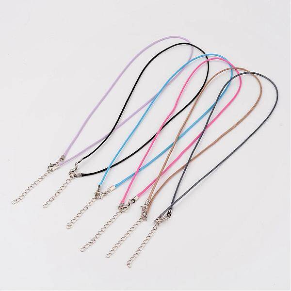 Korean Waxed Polyester Cord Necklace Making