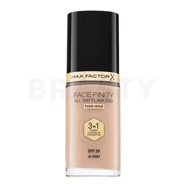 Max Factor Facefinity All Day Flawless Flexi-Hold 3in1 Primer Concealer Foundation SPF20 42 30 ml