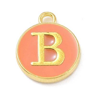 Golden Plated Alloy Enamel Charms