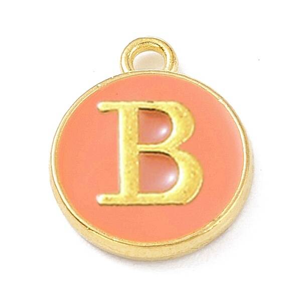 Golden Plated Alloy Enamel Charms