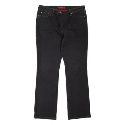 PIERRE CARDIN Womens Jeans Black Regular Bootcut W34 L31