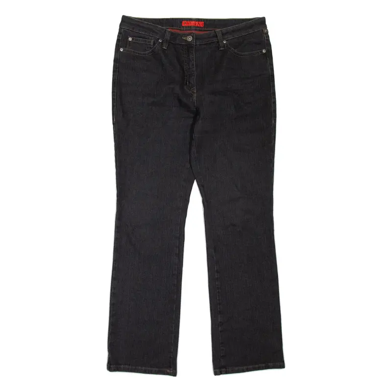 PIERRE CARDIN Womens Jeans Black Regular Bootcut W34 L31