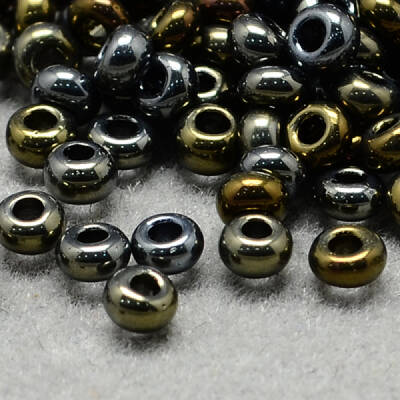 12/0 Grade A Round Glass Seed Beads