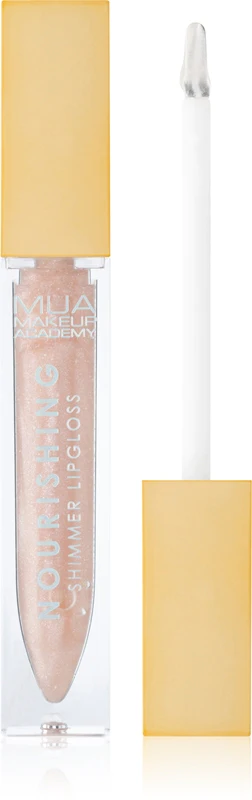 MUA Makeup Academy Virtual Glow nourishing lip gloss for una Bright shine color Hologlo 6.5 ml