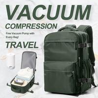 COOWOZ Carry On Vacuum Travel Backpacks For Women Men,Airport Backpack,Airplane Personal item Travel Bag,Luggage Backpack,Moc...