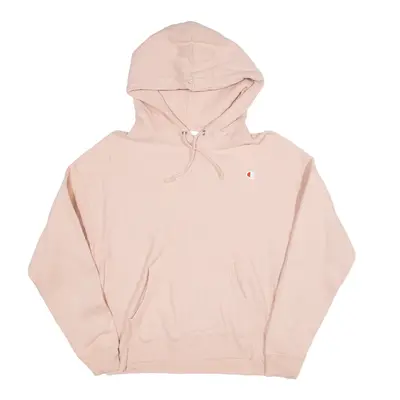 CHAMPION Hoodie Pink Pullover Womens L