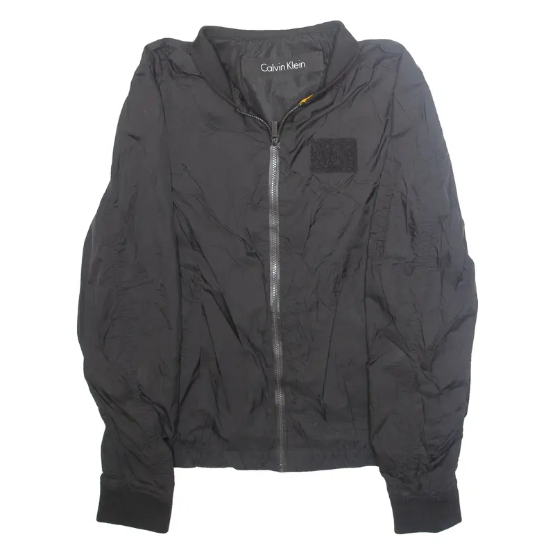 CALVIN KLEIN Mens Track Jacket Black M