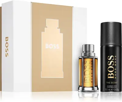 Hugo Boss BOSS The Scent Gift Set for Men Eau de Toilette 50 ml + Deodorant Spray 150 ml
