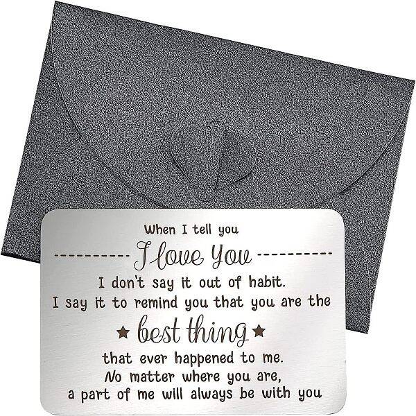 Stainless Steel Blank Thermal Transfer Cards and Paper Envelopes