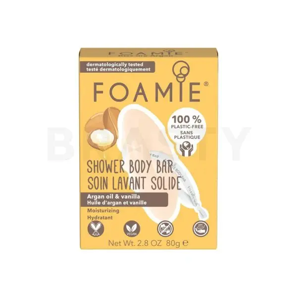 Foamie Shower solid soap Argan Oil & Vanilla 80 g