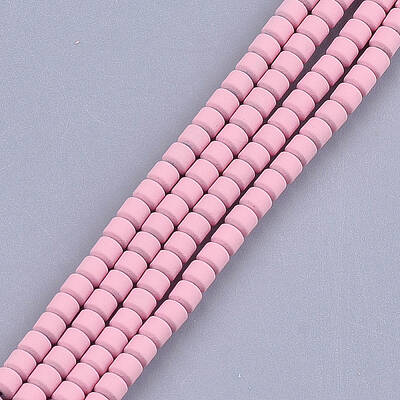 Spray Painted Non-magnetic Synthetic Hematite Beads Strands