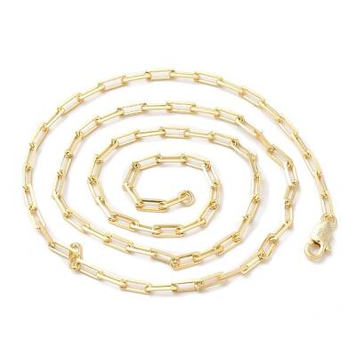 925 Sterling Silver Paperclip Chain Necklace