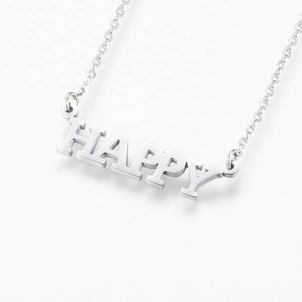 Non-Tarnish 304 Stainless Steel Pendant Necklaces