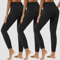 VILIGO 3-Pack Leggings for Women – High-Waisted, Stretchy & Soft Plus Size Yoga Leggings with Hidden Pocket, 75% Nylon, 25%...
