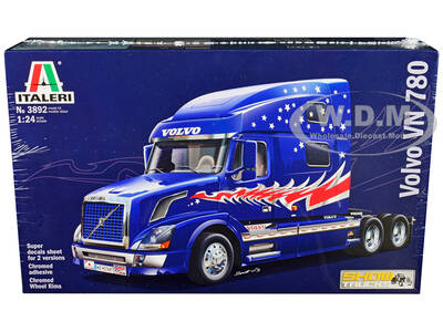 Skill 5 Model Kit Volvo VN 780 Truck Tractor \
