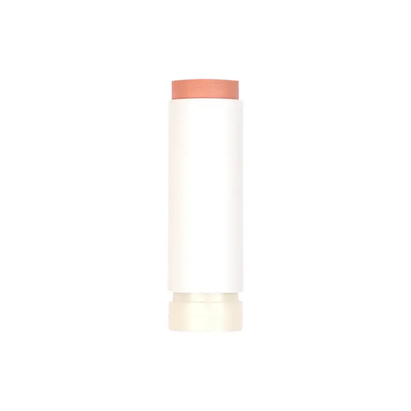 Zao Make Up Recharge Blush Stick, 843 Pearly Coral (10 G)