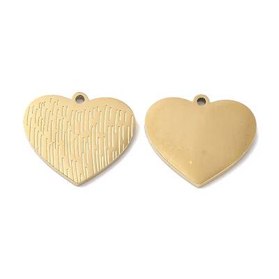 Ion Plating(IP) 316L Surgical Stainless Steel Charms