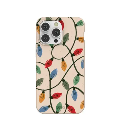 Seashell Holiday Lights iPhone 14 Pro Max Case