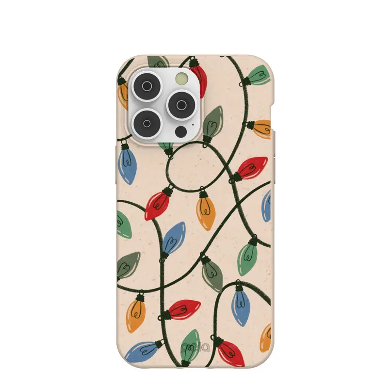 Seashell Holiday Lights iPhone 14 Pro Max Case