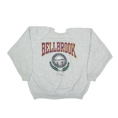 SANTEE Bellbrook Ohio Sweatshirt Grey Mens XL
