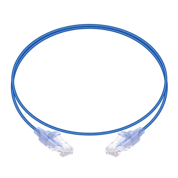 29477 Monoprice Cat6A Ethernet Patch Cable SlimRun Snagless RJ45 550MHz UTP Pure Bare Copper 10G 30AWG 10-Pack 3ft Multicolor