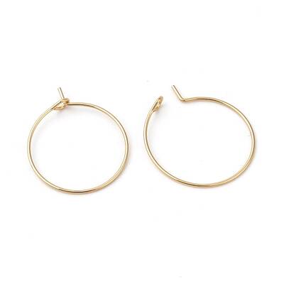 316L Surgical Stainless Steel Hoop Earring Findings