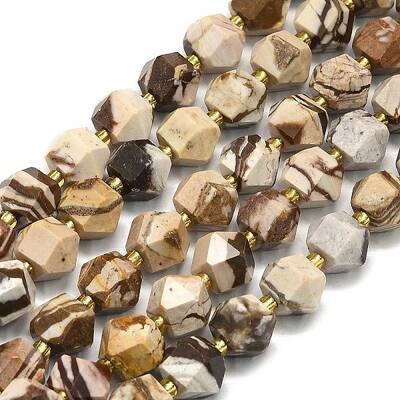 Natural Zebra Jasper Beads Strands
