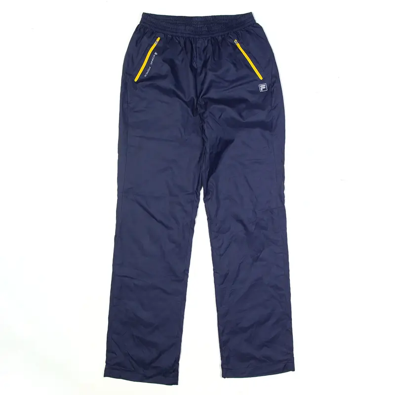 FILA Track Pants Blue Straight Boys XL W24 L30