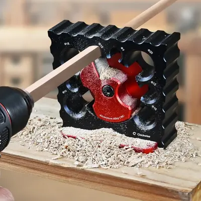 Multiple Apertures Dowels Maker, Multipurpose Electric Drill Conversion Head, Woodworking Drill Conversion Head, Multifunctio...