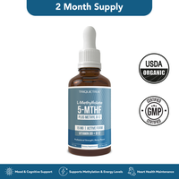 L Methyl Folate 15mg + B12 Pro Strength, Liquid 5-MTHF Form, Supports Mood, Methylation, & Cognition Supplement Energy Levels...