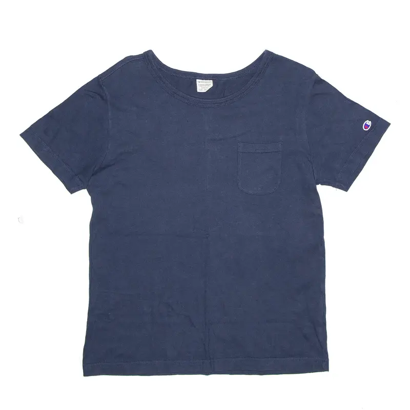 CHAMPION Sports Blue Short Sleeve T-Shirt Womens M